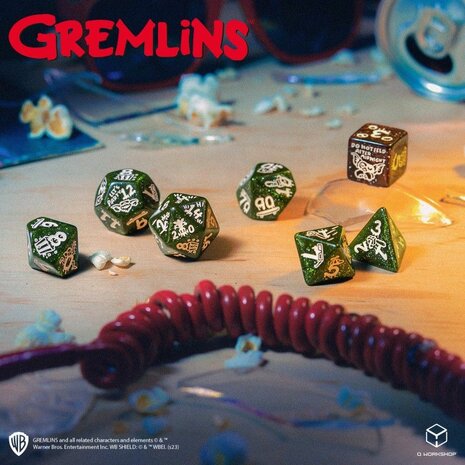 Gremlins Dobbelstenen RPG Polydice Set (7)