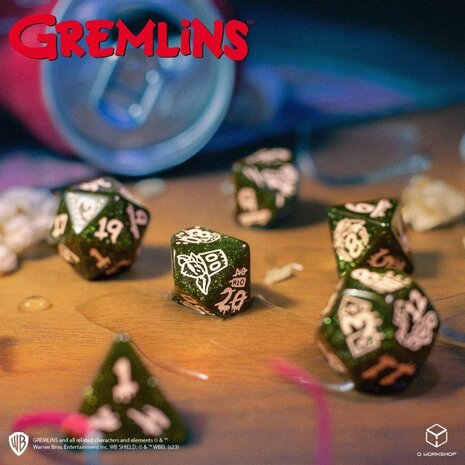Gremlins Dobbelstenen RPG Polydice Set (7)