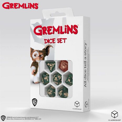 Gremlins Dobbelstenen RPG Polydice Set (7)