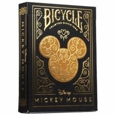 Playing Cards: Disney Mickey Black/Gold (Bicycle)