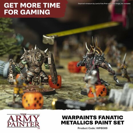 Warpaints Fanatic: Metallics Set (The Army Painter)