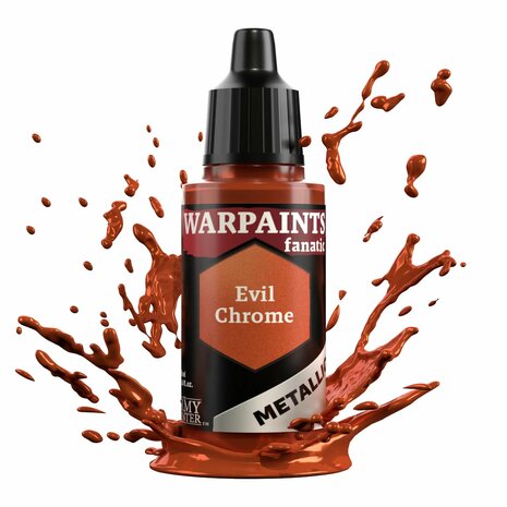 Warpaints Fanatic Metallics: Evil Chrome (The Army Painter)