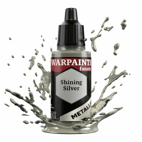 Warpaints Fanatic Metallics: Shining Silver (The Army Painter)