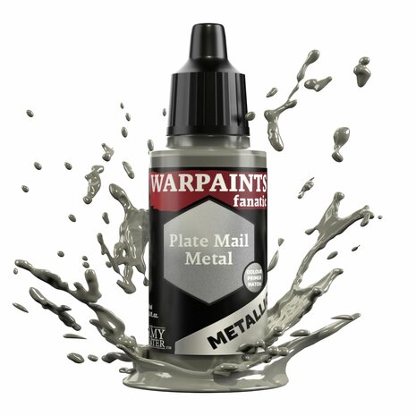 Warpaints Fanatic Metallics: Plate Mail Metal (The Army Painter)