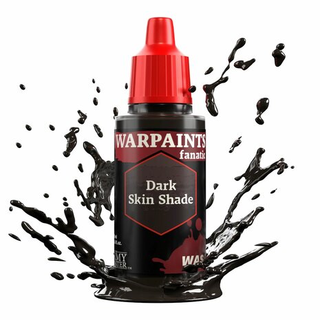 Warpaints Fanatic Wash: Dark Skin Shade (The Army Painter)