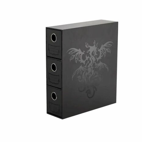 Fortress Card Drawers Black - Dragon Shield