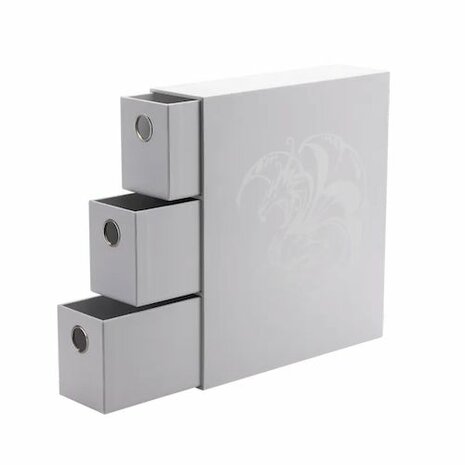 Fortress Card Drawers White - Dragon Shield
