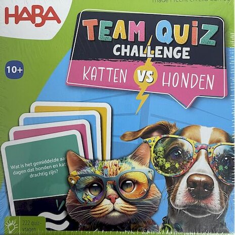 Team Quiz Challenge - Katten vs Honden (10+)