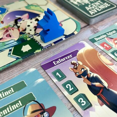 Agent Avenue (ENG) - Kaartspel voor 2 spelers (8+) | Nerdlab Games