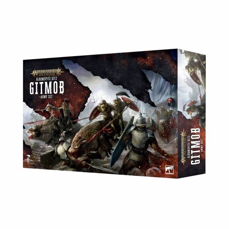 Warhammer Age of Sigmar: Gloomspite Gitz Gitmob Army Set | Games Workshop
