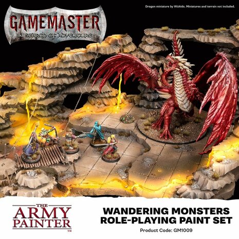 Wandering Monsters RPG Paint Set - Complete Verfset van Gamemaster - The Army Painter