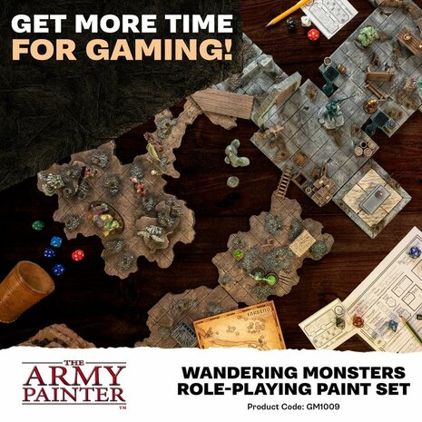 Wandering Monsters RPG Paint Set - Complete Verfset van Gamemaster - The Army Painter