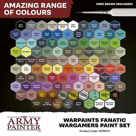 Warpaints Fanatic: Wargamers Paint Set - Complete Verfset van The Army Painter