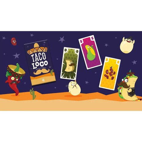 Taco Loco – Kaartspel | Helvetiq | Snel en Taalonafhankelijk