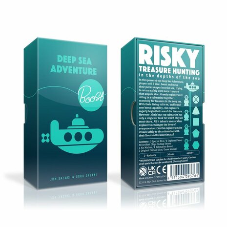 Deep Sea Adventure Boost – Vernieuwd Push-Your-Luck Spel | Oink Games​