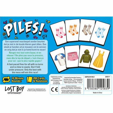 Piles! – Snel en Spannend Reactiespel | The Lost Boy Entertainment
