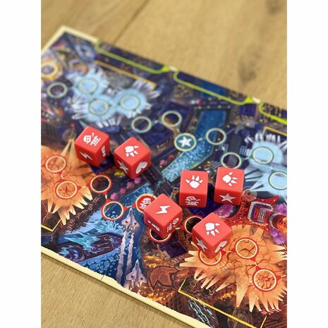 King of Tokyo: Duel (NL)  | Tweespeler Dobbelspel | White Goblin Games​