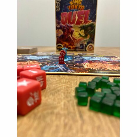 King of Tokyo: Duel (NL)  | Tweespeler Dobbelspel | White Goblin Games​