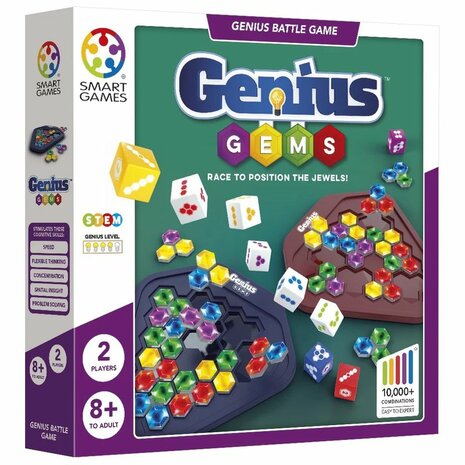 Genius Gems | 2-Speler Denkspel | SmartGames