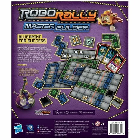 Robo Rally: Master Builder Uitbreiding | Renegade Game Studios​