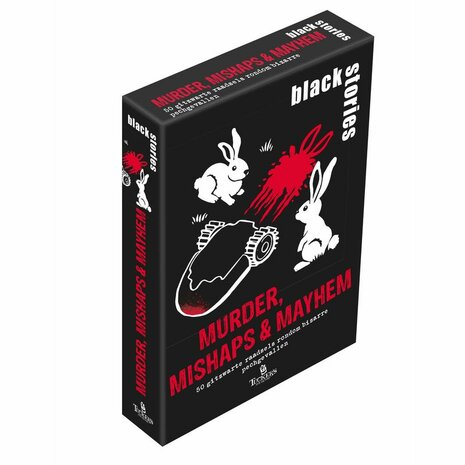 Black Stories – Murder, Mishaps & Mayhem | Raadselspel​ (NL)