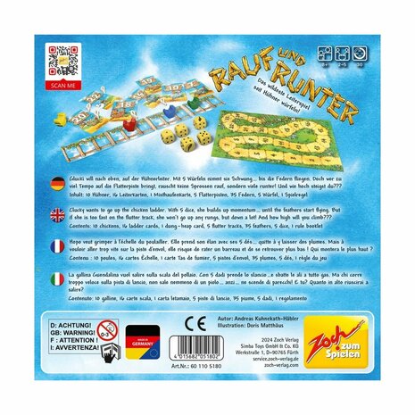 Rauf und Runter | Dobbelspel | Zoch Verlag​