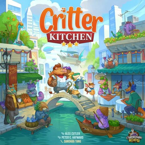 Critter Kitchen – Strategisch Bordspel met Dierlijke Chef-Koks – Lucky Duck Games​