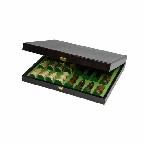 Luxe Toernooi Schaakset – Houten Bord en Staunton Stukken – Philos 2515​