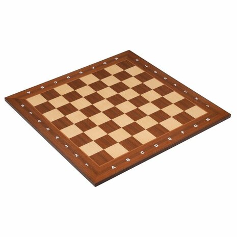 Luxe Toernooi Schaakset (50 x 50cm) – Houten Bord en Staunton Stukken – Philos 2503​