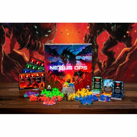 Nexus Ops – Revised Edition – Sci-Fi Strategiespel met 3D Monoliet – Renegade Game Studios