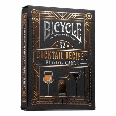 Playing Cards: Bicycle Cocktail Recipes Pokerkaarten – 52 Unieke Cocktailrecepten​