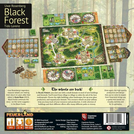 Black Forest – Strategisch Bordspel van Uwe Rosenberg – Feuerland Spiele​