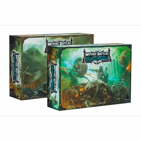 Mythic Battles: Pantheon &ndash; Basisspel + Stretch Goals (Pandora's Box) - zonder Atlas-miniatuur