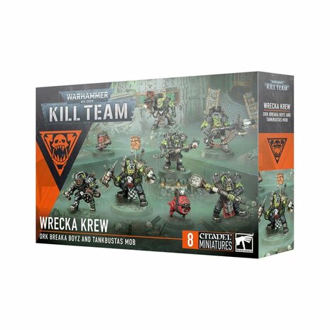 Warhammer 40,000 - Kill Team - Wrecka Krew – Ork Breaka Boyz & Tankbustas Mob​​ - Games Workshop