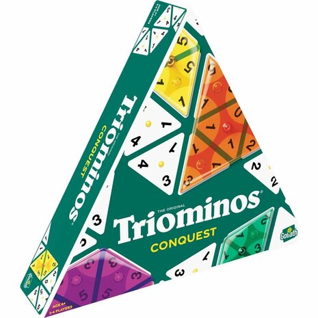 Triominos Conquest – Strategisch Tegellegspel van Goliath​