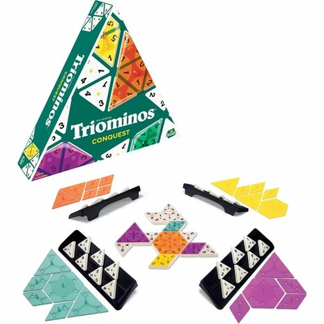 Triominos Conquest – Strategisch Tegellegspel van Goliath​
