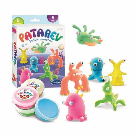Patarev Kleine Monsters – Boetseerklei-set van SentoSphère​