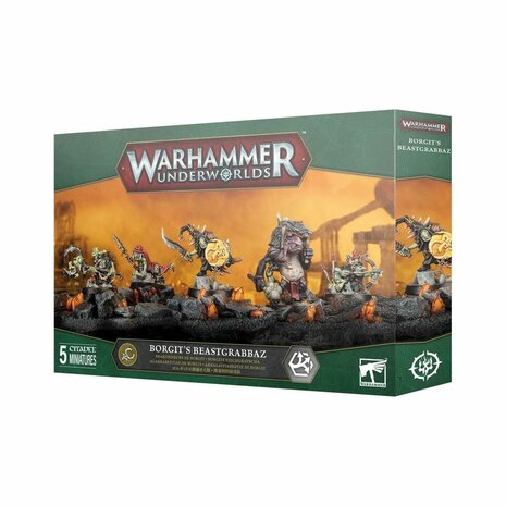 Warhammer Underworlds: Borgit's Beastgrabbaz – Gloomspite Gitz Warband Expansion