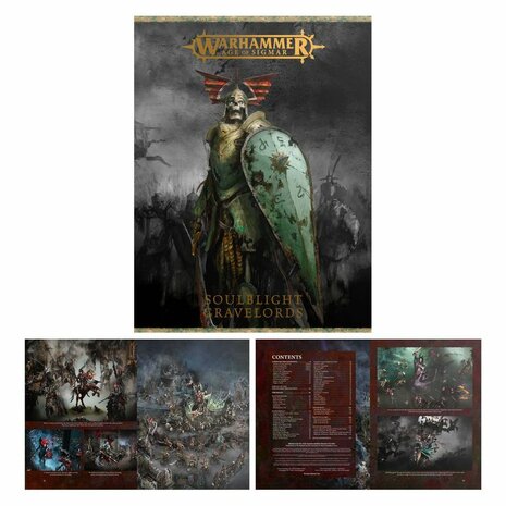 Warhammer Age of Sigmar – Soulblight Gravelords: Deathrattle Army Set | Games Workshop