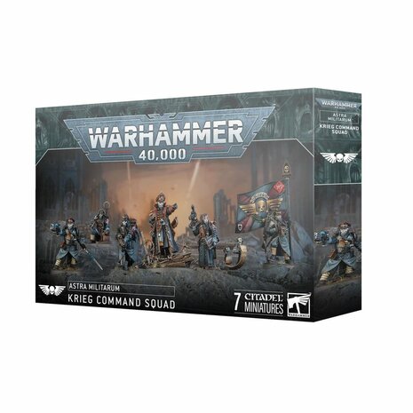 Warhammer 40,000 – Astra Militarum: Krieg Command Squad | Games Workshop