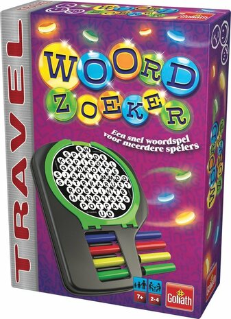Woordzoeker – Reisspel - Spannend Woordspel voor het Hele Gezin | Goliath Games