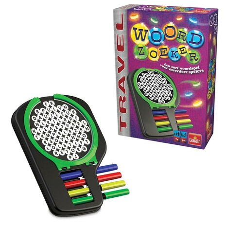 Woordzoeker – Reisspel - Spannend Woordspel voor het Hele Gezin | Goliath Games