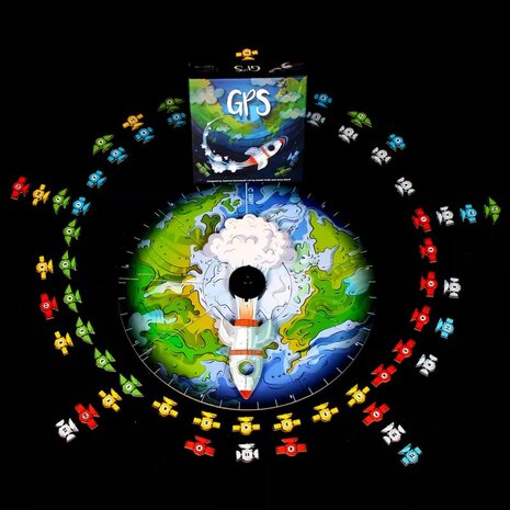 GPS - Satelliet Spel met Spinner van Allplay