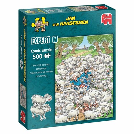 Lam Gelegd – Jan van Haasteren Expert 7 – 500 stukjes puzzel van Jumbo