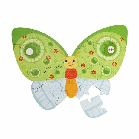 Houten Puzzel 2-in-1 Vlinder (4+) – Educatieve Houten Puzzel van HABA
