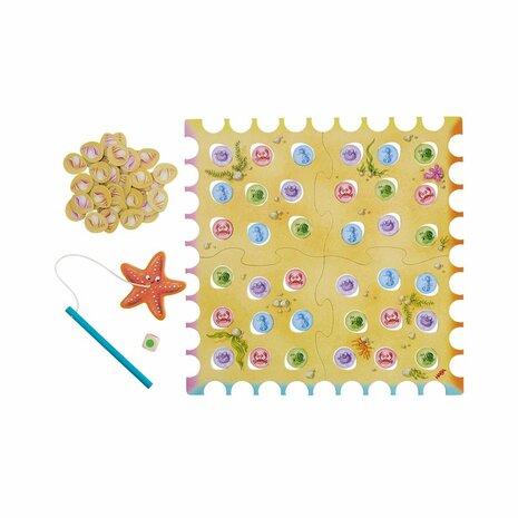 Zeebastiaan Zeester – Vrolijk Visspel voor Kinderen vanaf 3 Jaar – HABA