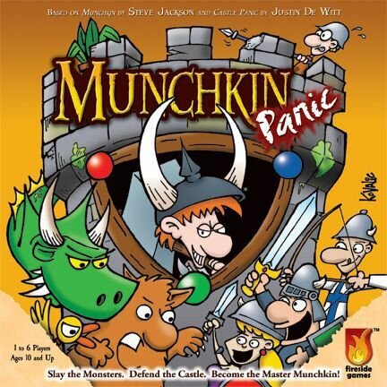 Munchkin Panic – Semi-coöperatief bordspel vol humor | Fireside Games