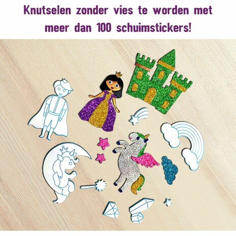 Foil Fun Prinsessen en Eenhoorns (4+) – Creatieve Knutselset van Megableu
