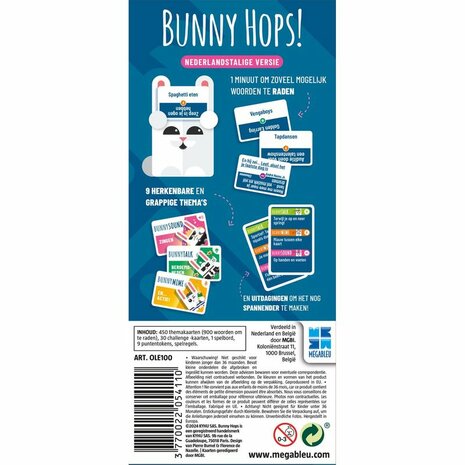 Bunny Hops – Hilarisch Partyspel van Megableu