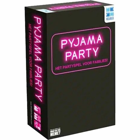 Pyjama Party – Partyspel van Megableu
